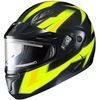 Hi-Viz Neon Green/Black CL-Max 2 Ridge Helmet w/Electric Shield