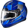 Blue/Black CL-17SN MC-2 Striker Helmet w/Frameless Electric Shield
