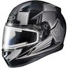 Black/Gray CL-17SN MC-5 Striker Helmet w/Frameless Electric Shield