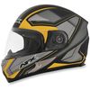 Matte Frost Gray/Hi-Vis Yellow FX-90 Extol Frost Helmet