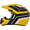 Yellow/Black FX-17 Vintage Yamaha Helmet
