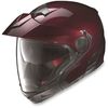 Metallic Wine Cherry N40 Full N-Com Helmet