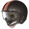 Flat Black/Orange N21 Banner Helmet