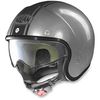 Scratched Chrome/Black N21 Caribe Helmet