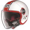 White/Red N21 Visor Duetto Helmet