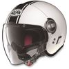 White/Black N21 Visor Duetto Helmet