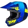 Blue/Hi-Viz Yellow CL-X7 Cross-Up MC-2F Helmet