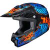 Youth  Blue/Black/Orange CL-XY 2 Eye Fly MC-2 Helmet