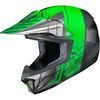 Youth Green/Gray/Silver CL-XY 2 Cross-Up MC-4 Helmet