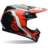 Orange/Black Moto-9 Carbon Flex Factory Helmet