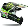 Black/Green Moto-9 Carbon Flex Monster Energy Pro Circuit Replica Helmet