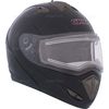 Black Tranz Modular Snow Helmet w/Electric Shield
