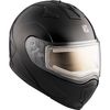 Black Tranz 1.5 RSV Modular Snow Helmet w/Electric Shield