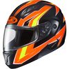 Neon Orange/Black/Yellow CL-Max 2 MC-6 Ridge Modular Helmet