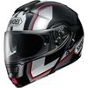 Black/Silver/Red Neotec Imminent TC-5 Modular Helmet