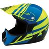 Youth Gloss Blue/Yellow Roost SE Helmet