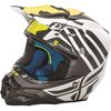 Matte White/Black/Hi-Vis Yellow F2 Carbon MIPS Zoom Helmet