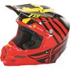 Red/Black/Yellow F2 Carbon MIPS Zoom Helmet