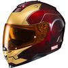 Metallic Maroon/Gold Marvel MC-1 IS-17 Ironman Helmet