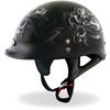 Black Electric Skull Helmet