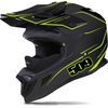 Matte Black/Lime Altitude Carbon Fiber Helmet