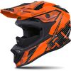 Matte Black/Orange Altitude Carbon Fiber Helmet