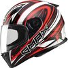 White/Red/Black FF-49 Warp Street Helmet