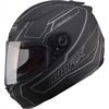 Flat  Black/Silver FF88 Derk Helmet