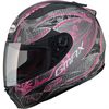 Flat Black/Pink FF88 Versailles Helmet