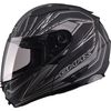 Flat Black/Silver GM64 Derk Modular Helmet
