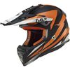 Orange/Black Fast Race Helmet