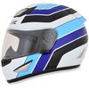 White/Blue/Black FX-95 Vintage Suzuki Helmet