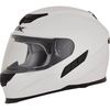 White FX-105 Solid Helmet