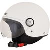 Pearl White FX-33 Scooter Helmet