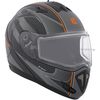 Matte Black/Charcoal Tranz RSV Tribe Modular Snow Helmet w/Electric Shield