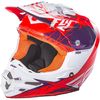 Purple/Orange F2 Carbon MIPS Retrospec Helmet