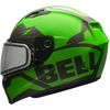 Matte Green/Titanium Qualifier Momentum Snow Helmet w/Dual Lens Shield