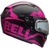Matte Pink/Black Qualifier Momentum Snow Helmet w/Electric Shield