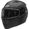 Matte Black Revolver EVO Snow Helmet w/Dual Lens Shield 