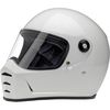 Gloss White Lane Splitter Helmet
