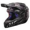 Black/Silver GPX 6.5 Carbon V16 Helmet