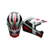 Black/White/Red SX-1 Holeshot Helmet