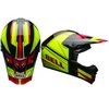 Red/Yellow SX-1 Holeshot Helmet