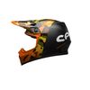 Orange/Black MX-9 Seven Mips Soldier Helmet