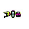 Black/Fluorescent Yellow Moto-9 Flex Seven Rogue Helmet