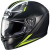 Semi-Flat Black/Neon Green FG-17 Valve MC-3HSF Helmet