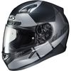 Semi-Flat Black/Silver CL-17 Boost MC-5SF Helmet
