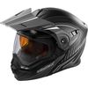 Flat Black/Gray EXO-CX950 Modular  Apex Snow Helmet