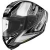 Black/Silver/White X-Fourteen Assail TC-5 Helmet