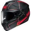 Matte Black/Gray/Red GT-Air Pendulum TC-1 Helmet